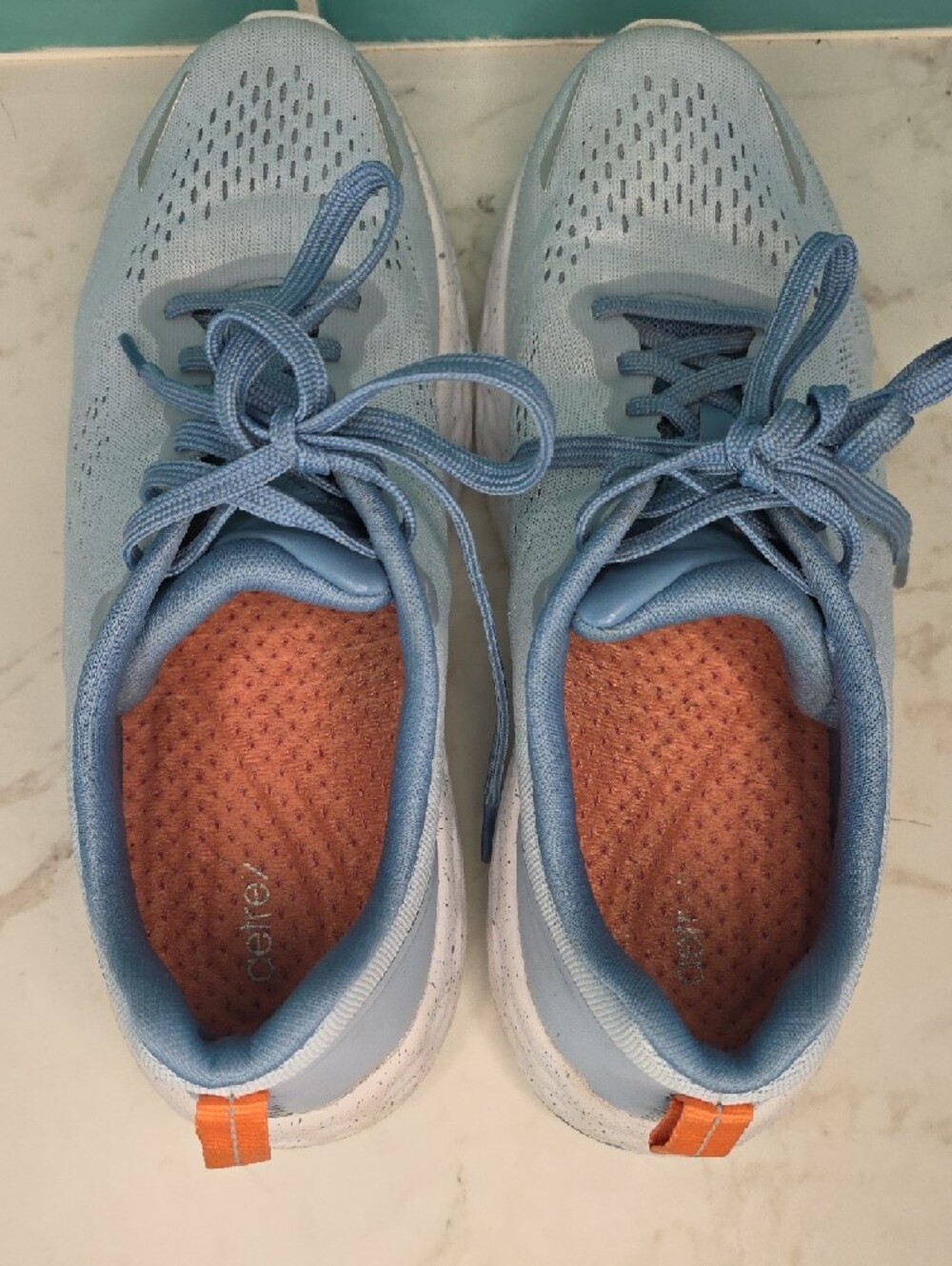 Aetrex DANIKA ARCH SUPPORT in Light Blue Size 10 - Picture 4 of 9